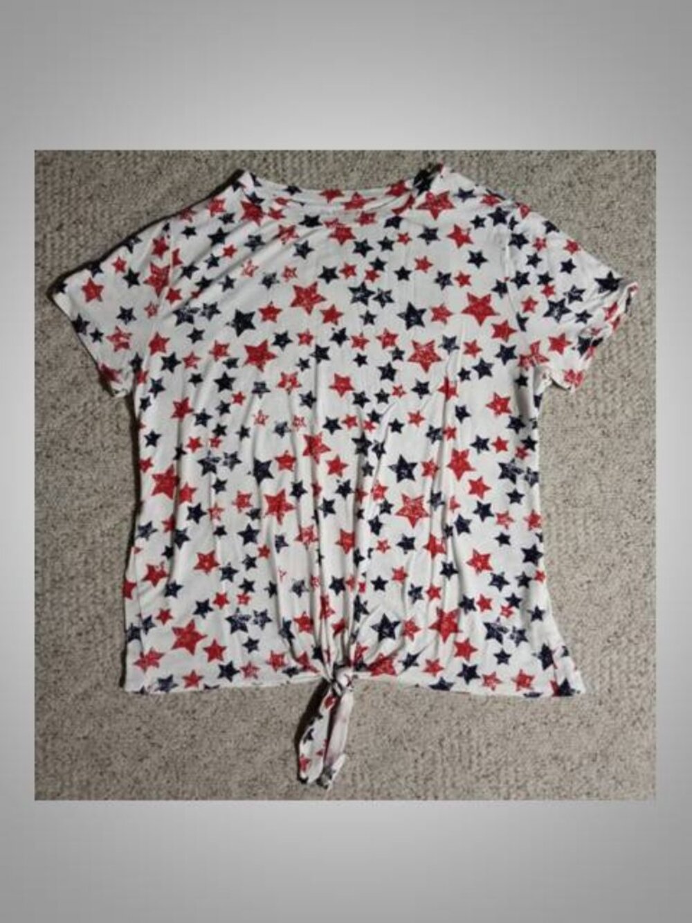 Celebrate Together patriotic shirt women's size large